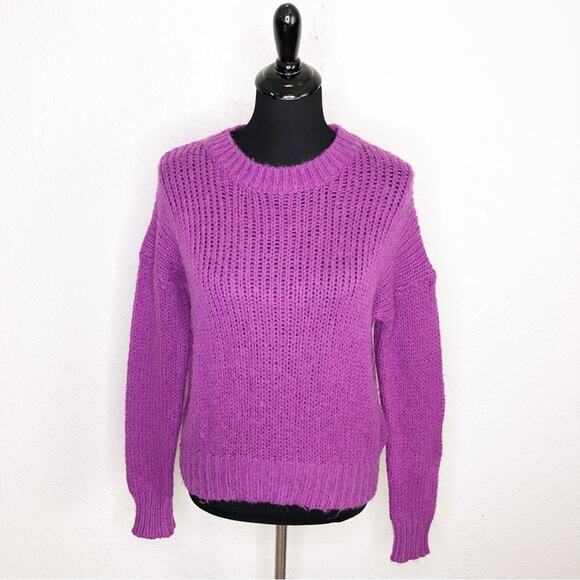 Scotch & Soda Sweaters - Scotch & Soda Starwatcher purple wool alpaca blend sweater size Small